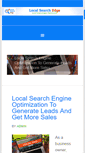 Mobile Screenshot of localsearchedge.com